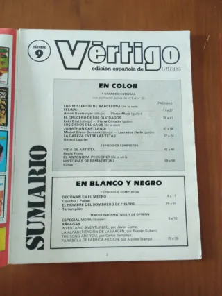 Comics Tótem y Vértigo editorial Nueva Frontera