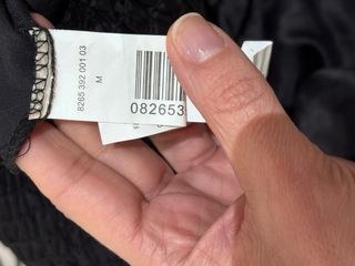 Mono satinado negro talla M