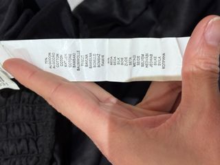 Mono satinado negro talla M