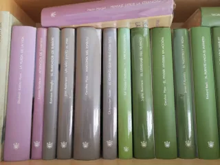 Lote de libros de crecimiento emocional.