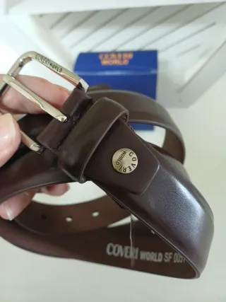 Cintura uomo Coveri World marrone