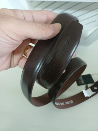 Cintura uomo Coveri World marrone
