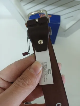 Cintura uomo Coveri World marrone