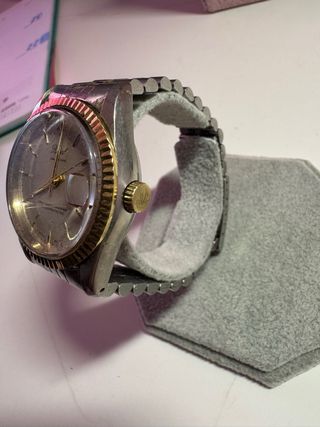 Reloj Royal Calendar Oro Acero