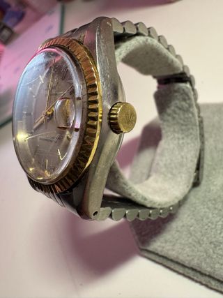 Reloj Royal Calendar Oro Acero