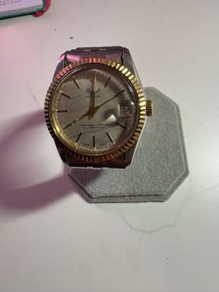 Reloj Royal Calendar Oro Acero