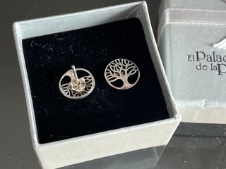 Pendientes Plata Arbol de la vida NUEVOS