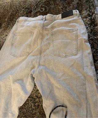 Pantalones vaqueros grises mujer Talla 42