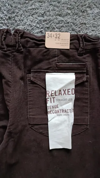Pantalón Timberland Marrón T-34/32 Nuevo