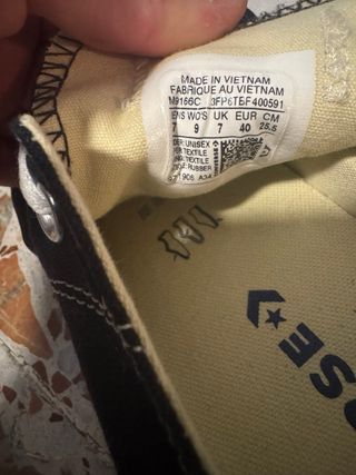 Converse Negras Bajas