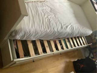 Cama nido doble madera blanca Ikea