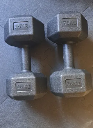 Conjunto Mancuernas 7.5kg