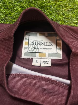 Camiseta SikSilk Degradado Marrón/Negro