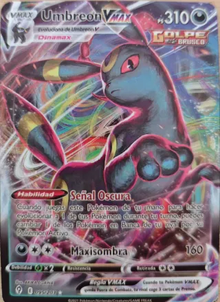 Carta Pokémon Umbreon VMAX 310 PS