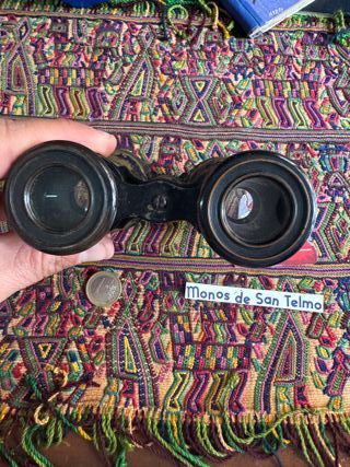 Prismáticos Binoculares Antiguos de Metal