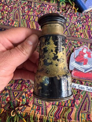 Prismáticos Binoculares Antiguos de Metal