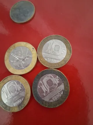 Moneda 5 Francos Franceses 1987