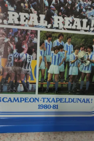 Bandeja metálica Real Sociedad 1980-81
