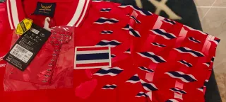 Maglietta della nazionale di calcio della Thailandia. L