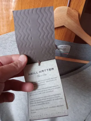 Maglione Neil Katter lana grigio