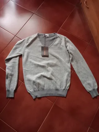 Maglione Neil Katter lana grigio