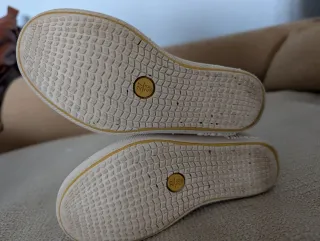 Botas de agua amarillas Tribord niño. T 27/28