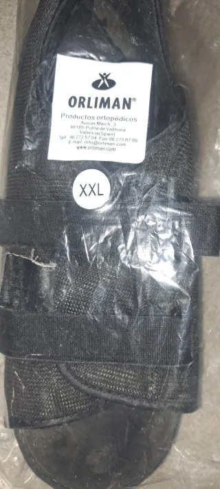 Zapato postquirúrgico Orliman negro