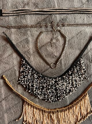 Collares Cortos y Gargantillas bisutería