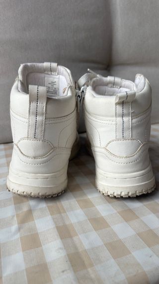 Zapatillas Zara Blancas Altas