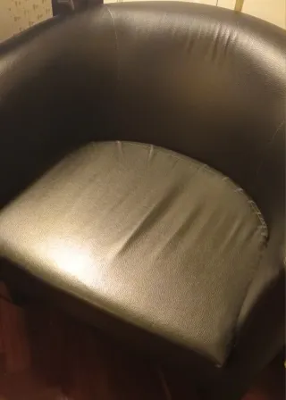 BUTACA IKEA SOLSTA OLARP NEGRA