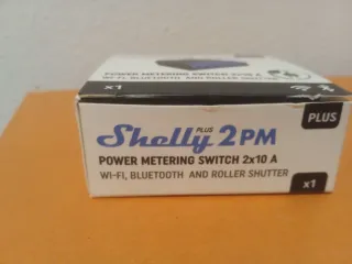 Shelly Plus 2PM Interruptor Wi-Fi persianas