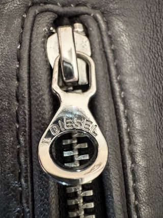 Chaqueta Piel Diesel Negra