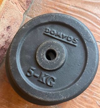 Discos de pesa 5 kg DOMYOS