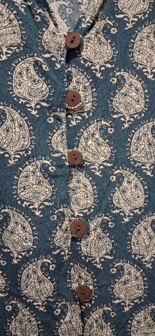 Blusa Natura Talla XL Estampada