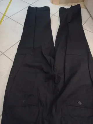 Pantaloni uomo taglia 58 neri