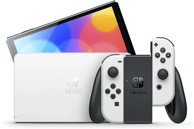 Nintendo Switch (versión OLED) Blanca PRECINTADA