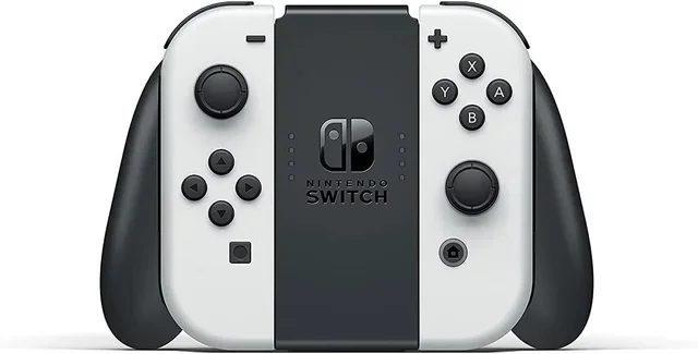 Nintendo Switch (versión OLED) Blanca PRECINTADA afbeelding 2