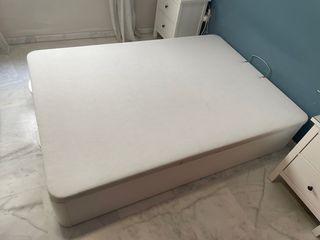 Canapé FLEX 135cm Blanco Gran Capacidad