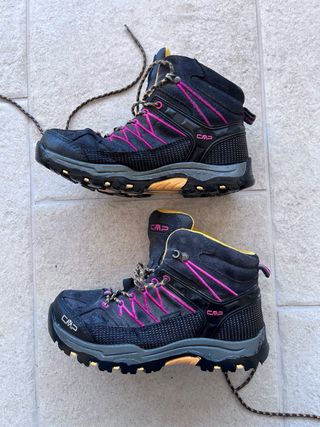 Scarpe trekking CMP nere e rosa