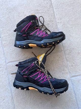 Scarpe trekking CMP nere e rosa