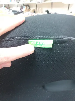 Cojín Silla Oficina Antiescaras Negro