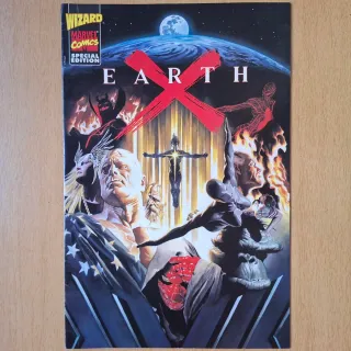 Sketchbook Alex Ross Earth X Marvel Comics Wizard