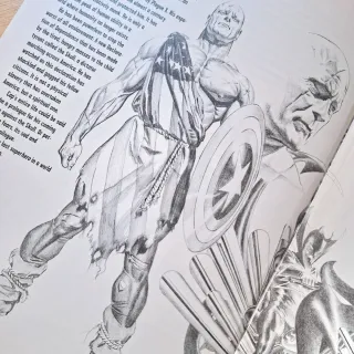 Sketchbook Alex Ross Earth X Marvel Comics Wizard