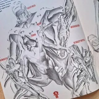 Sketchbook Alex Ross Earth X Marvel Comics Wizard