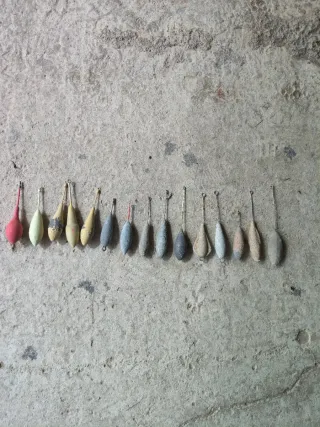 Plomos de pesca variados