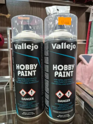 Vallejo Hobby Paint Spray 400ml blanco