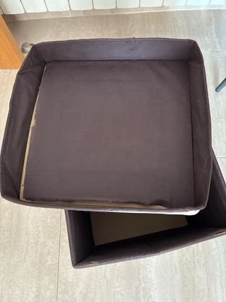 Puff baúl decorativo Londres