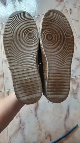 Zapatos lona azul hombre 39