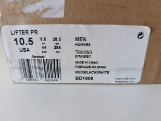 Zapatillas Halterofilia Adidas Rojas