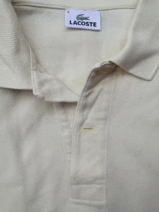 Polo Lacoste XL Amarillo